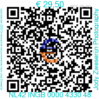 QR-code Jaarkalender 2022 Onverwachte natuurmomenten