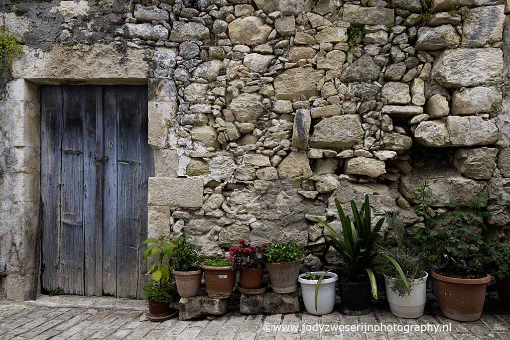 Gevels in margarites, Kreta, Griekenland, 16-4-2024