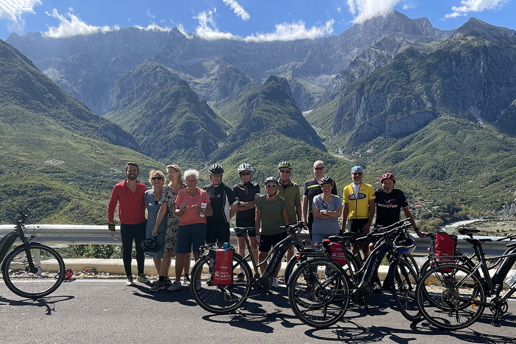 Het fiets en reisgezelschap, Albaniƫ, september 2022